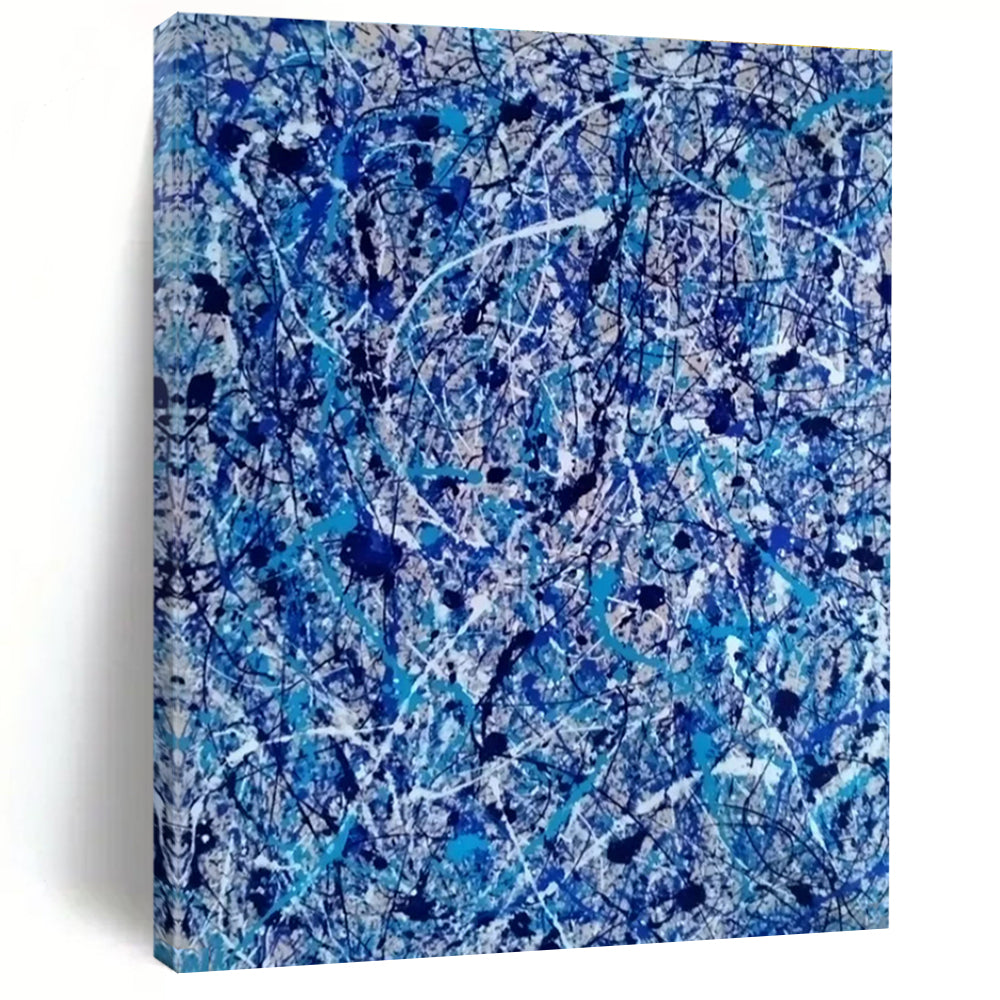 Oversized Contemporary Abstract Painting for Cruise Ship Grand Lobbies