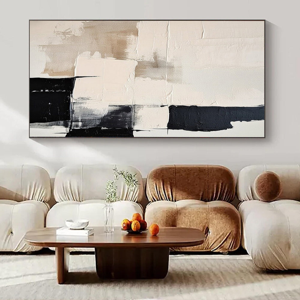 Giant Hand-Painted Contemporary Abstract Tech Art for Startup Incubator Co-Creation Spaces
