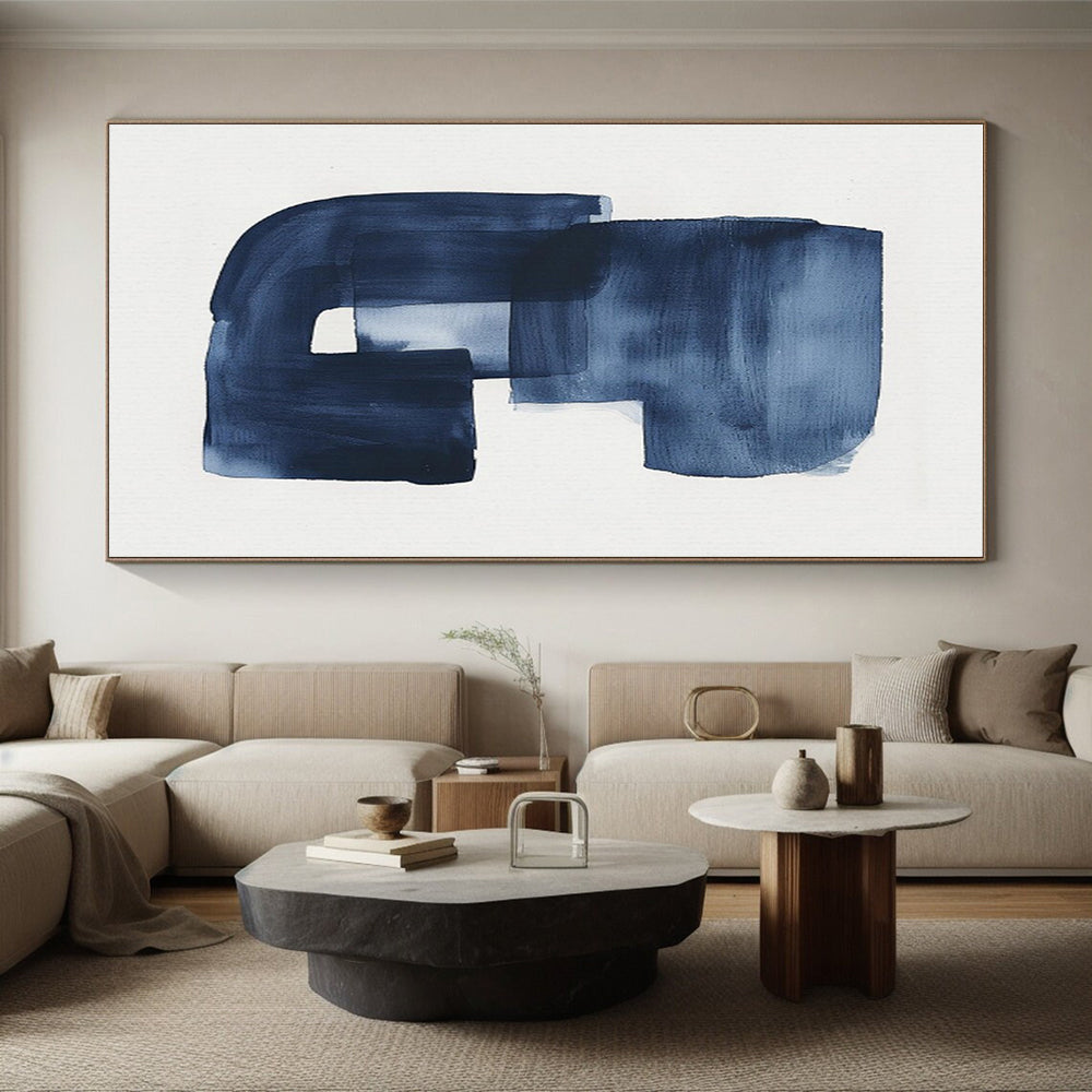 Huge Modern Abstract Canvas for Contemporary Home Craft Room Cutting Table Wall