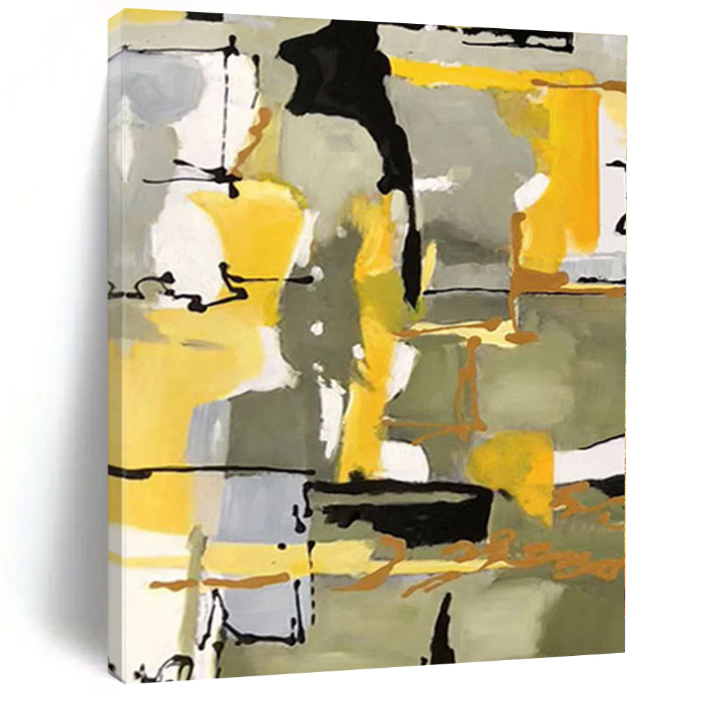 Large Custom Abstract Art for Bathroom Bathtub Alcove Walls