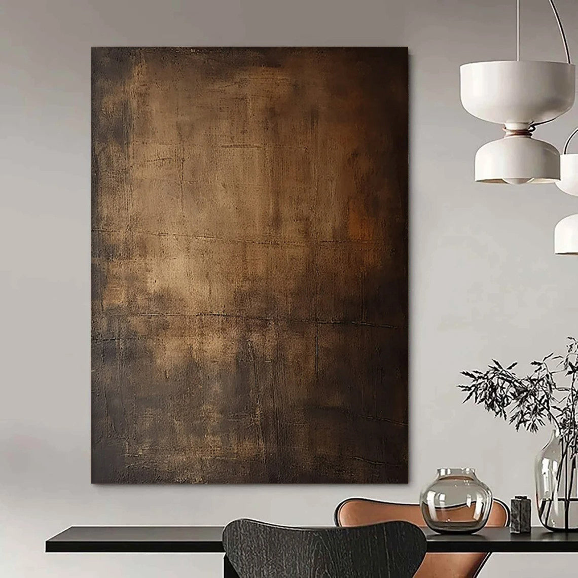 Huge Hand-Painted Modern Abstract Art for Co-Working Space Collaboration Zones