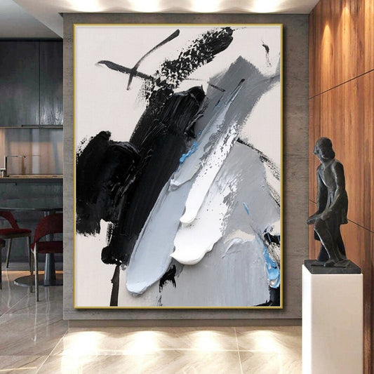 Colossal Modern Abstract Wall Art for Mudroom Functional and Stylish Design