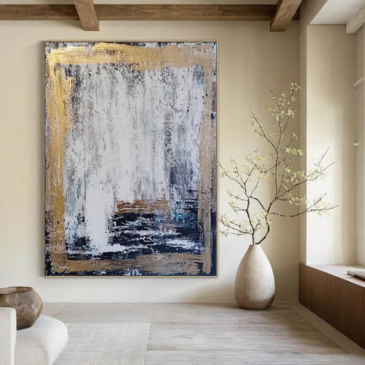 Tropical Paradise Hand-Painted Mural for Dining Room Accent Walls