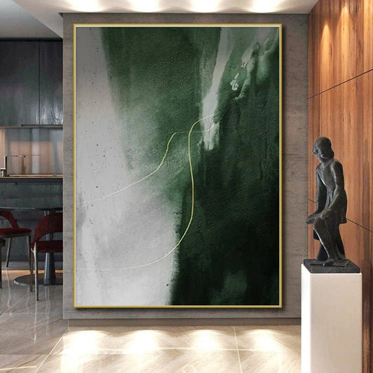 Super-Sized Tailored Hand-Painted Abstract Art for Hotel Lobbies LargeART0649