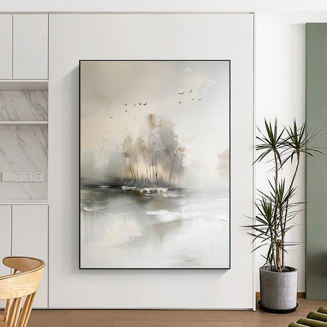 Massive Hand-Finished Abstract Art for Garage Tool Wall LargeART0626