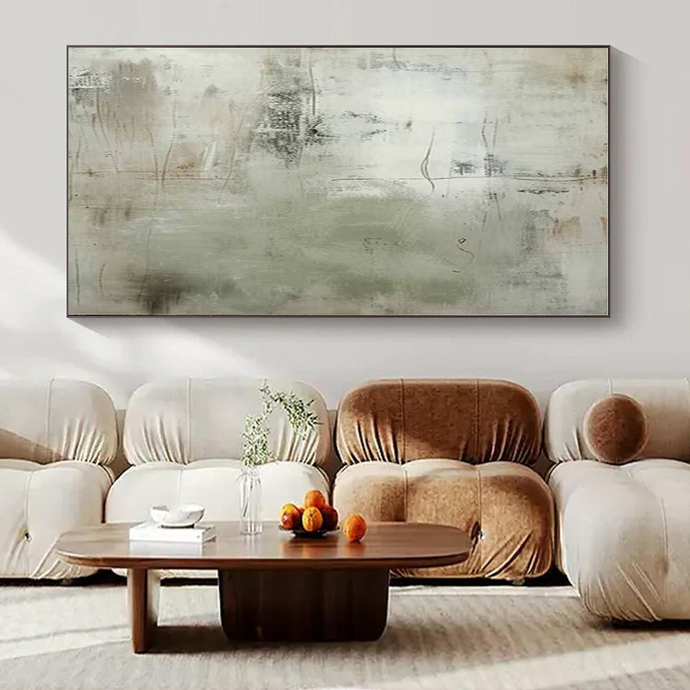 Hand-Painted Bespoke Abstract Canvas for Bedroom and Living Room