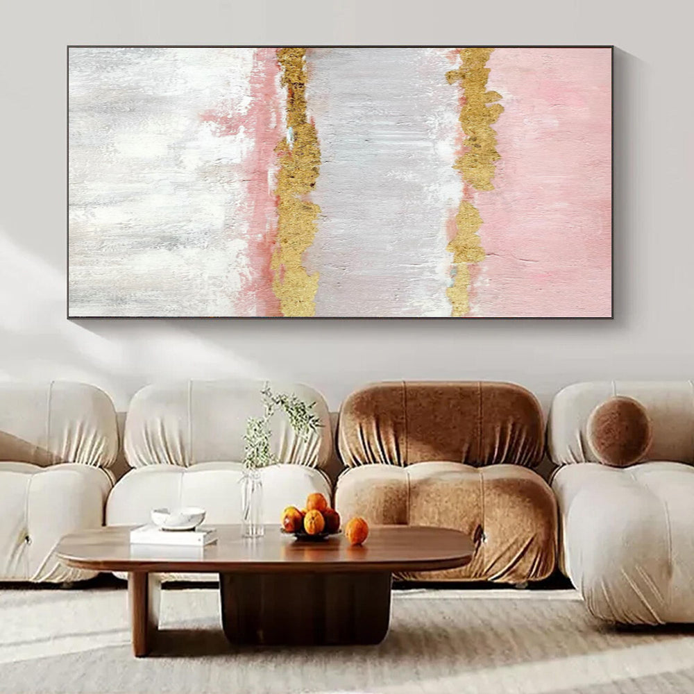 Giant Abstract Art for She Shed / He Shed Interiors - Made to Order Acrylic on Linen
