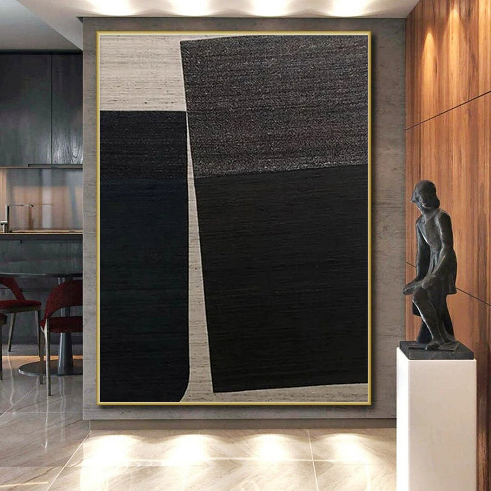 Super-Sized Custom Hand-Painted Abstract Art for Bookstores LargeART0660