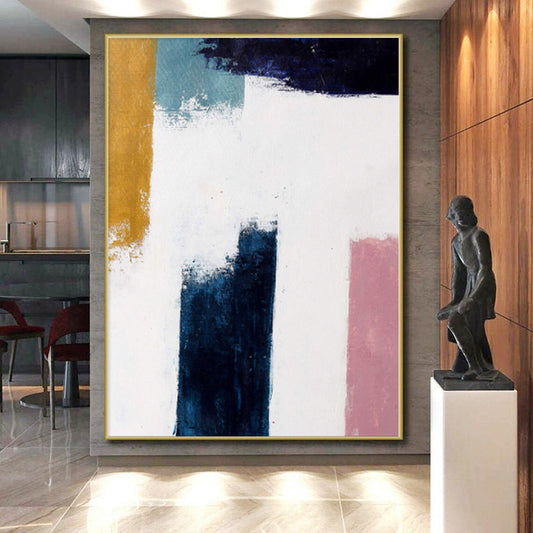 Oversized Abstract Botanical Painting - Made to Order Gouache for Botanical Garden Gift Shops