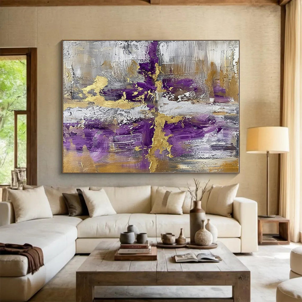 Colossal Contemporary Abstract Wall Art for Commercial Lobby First Impressions