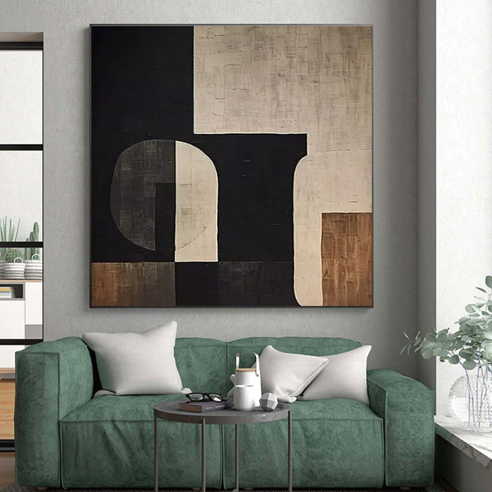 Monumental Contemporary Abstract Art for Outdoor Event Tent Backdrops
