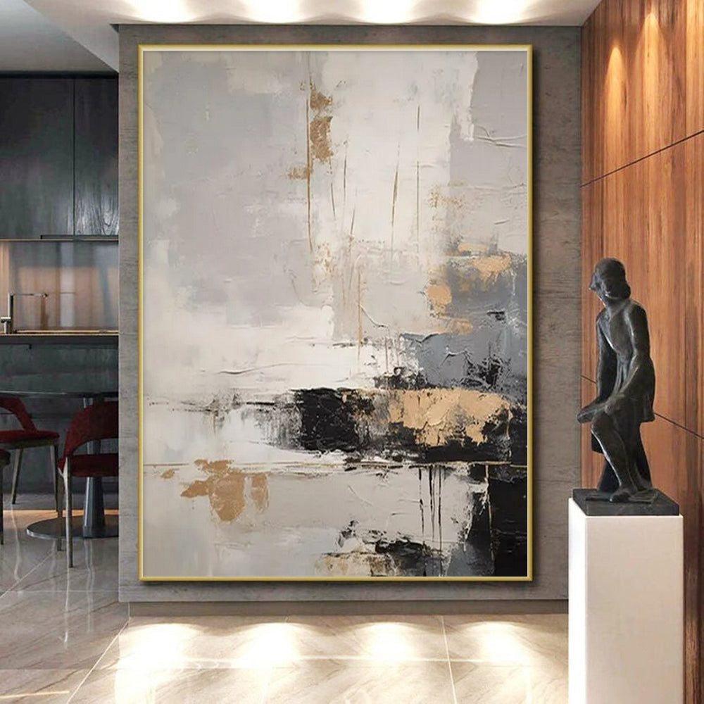 Super-Sized Modern Abstract Canvas for Virtual Event Backdrops