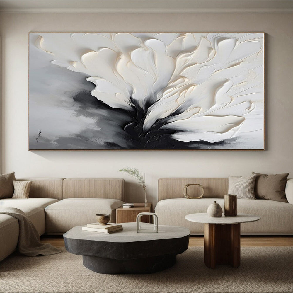 Super-Sized Contemporary Abstract Canvas for Pet Room Adorable and Modern Decor