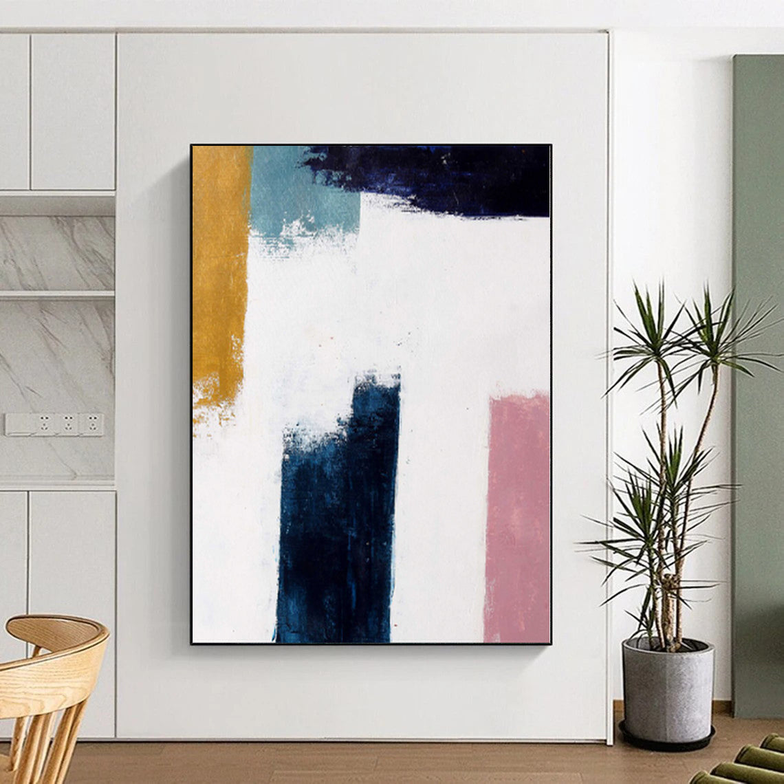 Oversized Abstract Botanical Painting - Made to Order Gouache for Botanical Garden Gift Shops