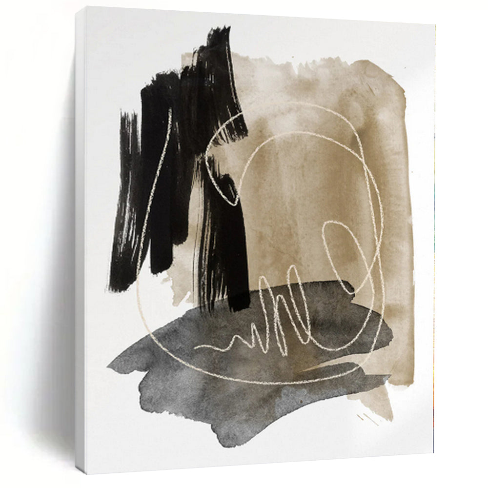 Grand Made-to-Order Abstract Wall Art for Entryway Window Sill Walls