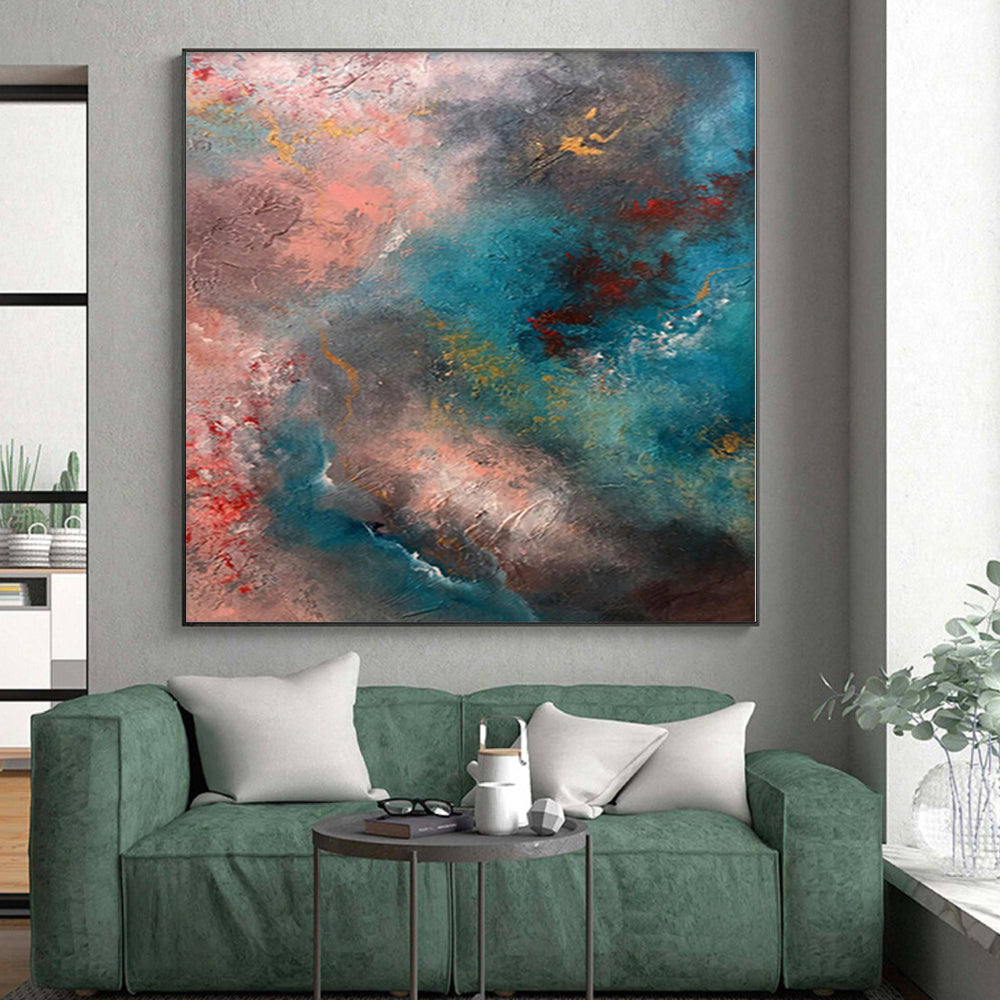 Monumental Abstract Rainforest Art - Made to Order Acrylic for Botanical Research Centers