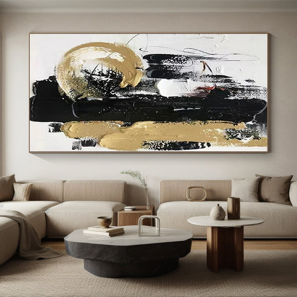 Large Custom Abstract Canvas for Kids’ Playroom Ceilings