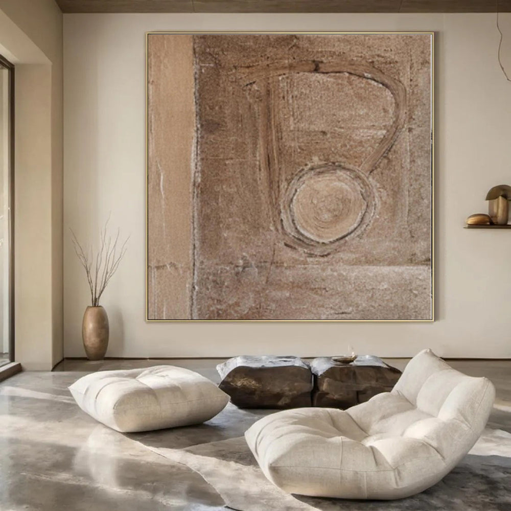 Whimsical Fantasy Hand-Painted Abstract Art for Family Dining Rooms
