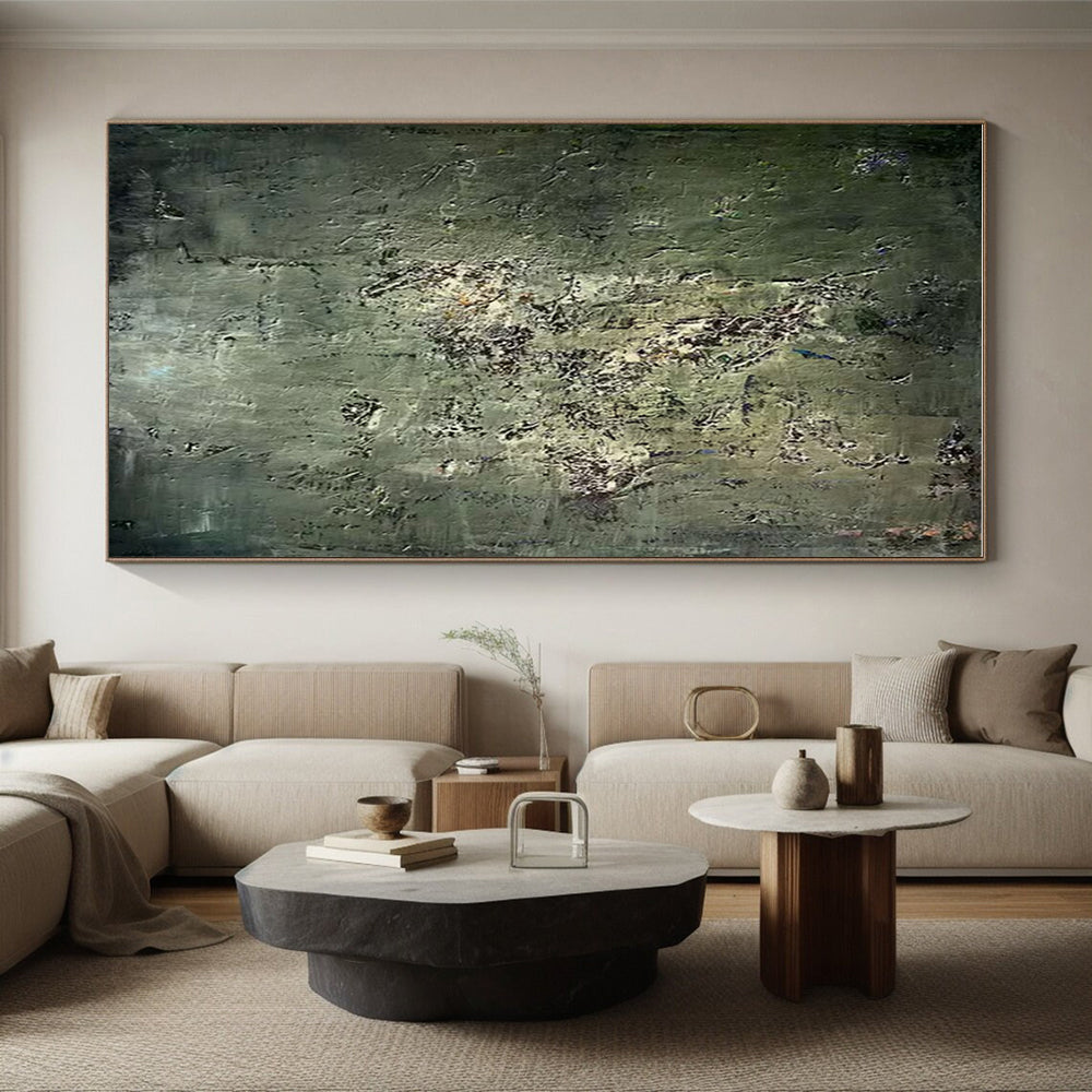 Bespoke Oversized Hand-Painted Abstract Art for Interior Enhancement LargeART0633