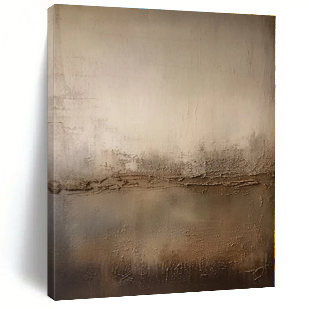 Made-to-Order Oversized Hand-Painted Abstract Art for Living Room Entertainment Wall LargeART0573
