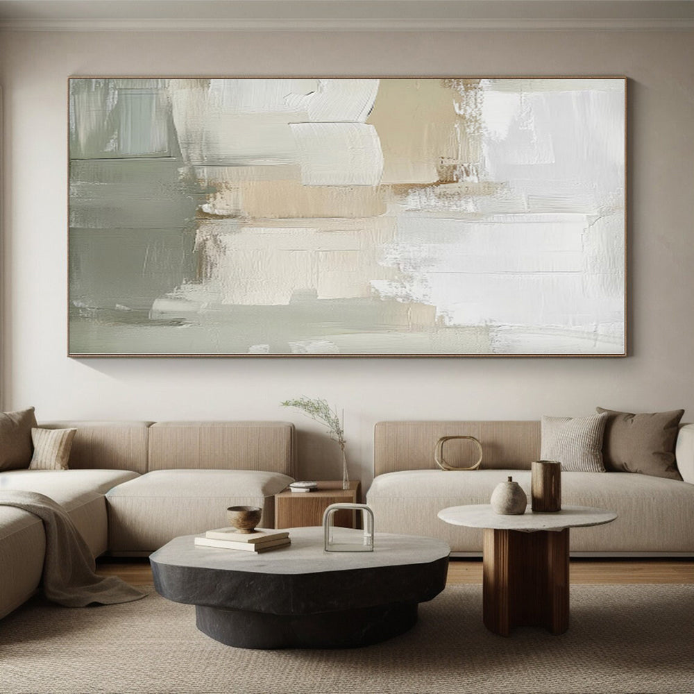 Colossal Custom Abstract Canvas for Pet Playpen Interior Wall
