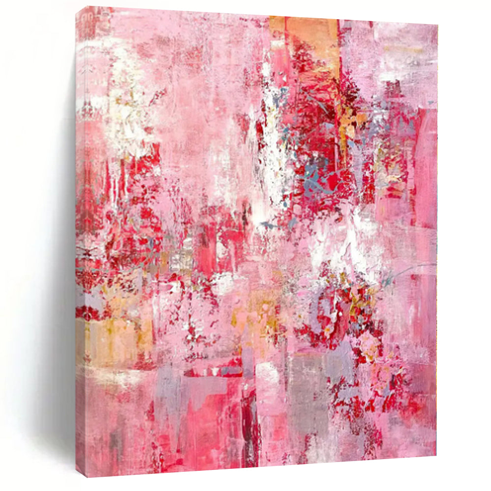 Oversized Abstract Wall Art for Root Cellar Interiors - Commissioned Mixed Media on Linen