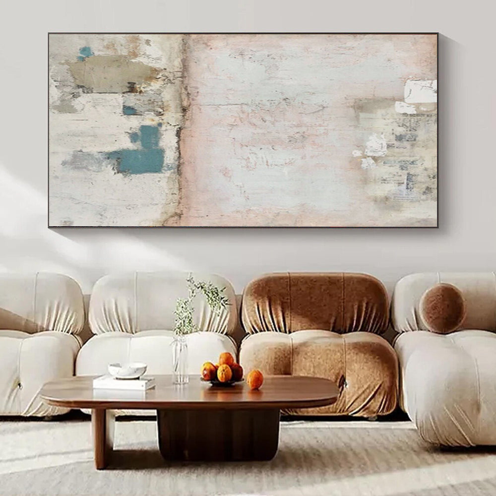 Grand Made-to-Order Abstract Canvas for Music Venue Foyers