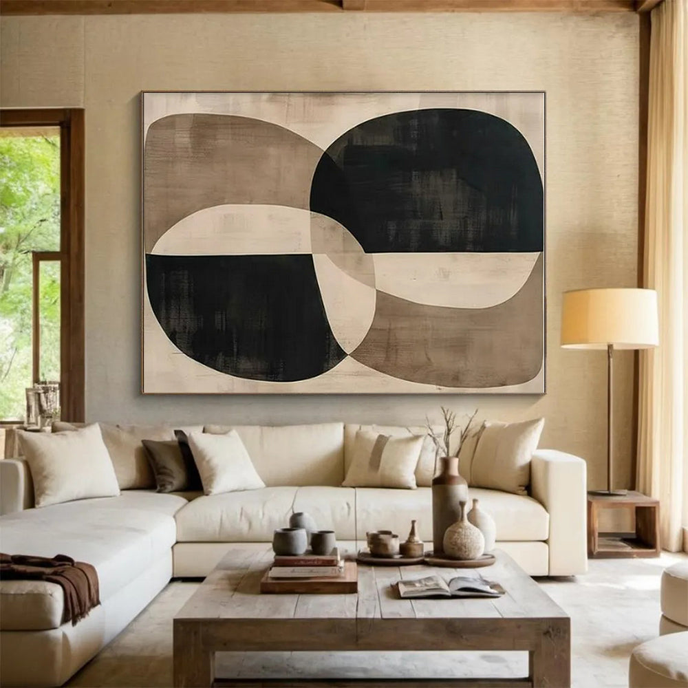 Vast Modern Abstract Wall Art for Event Catering Buffet Areas