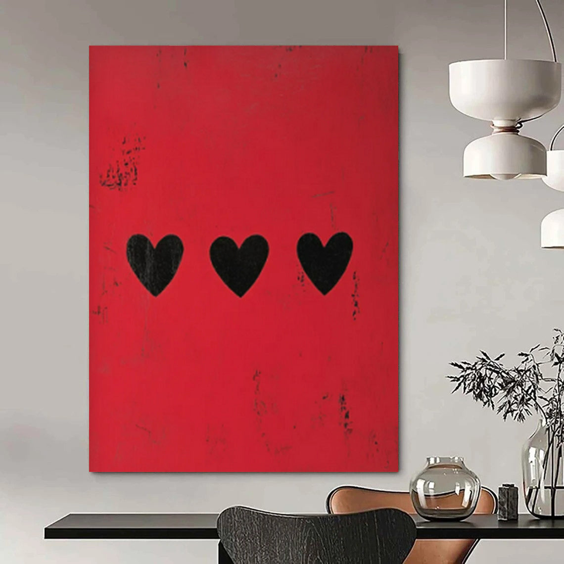 Extra-Huge Hand-Painted Modern Abstract Wall Decor for Urban Art Galleries