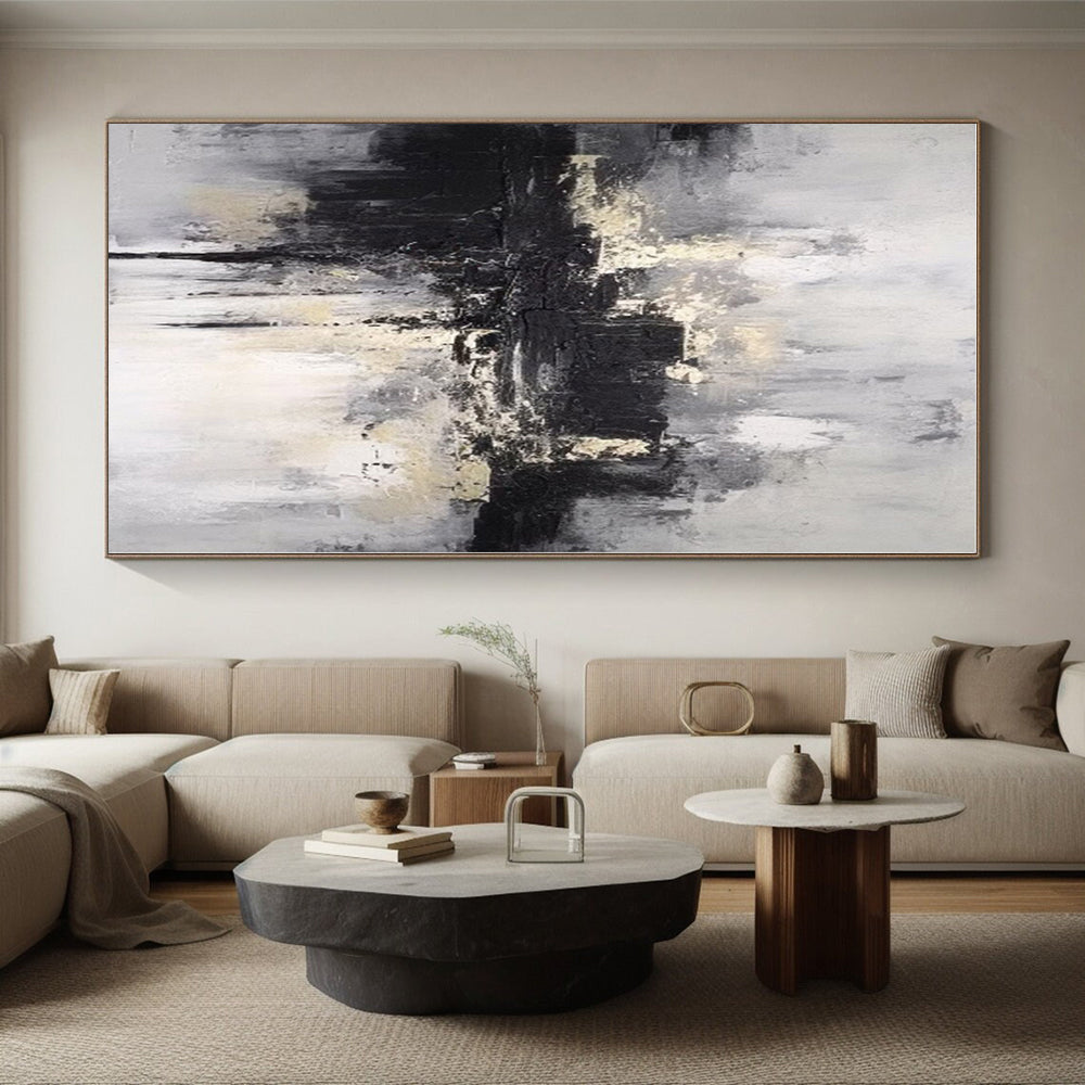 Personalized Whimsical Hand-Painted Abstract Art for Home Office Inspiration Wall