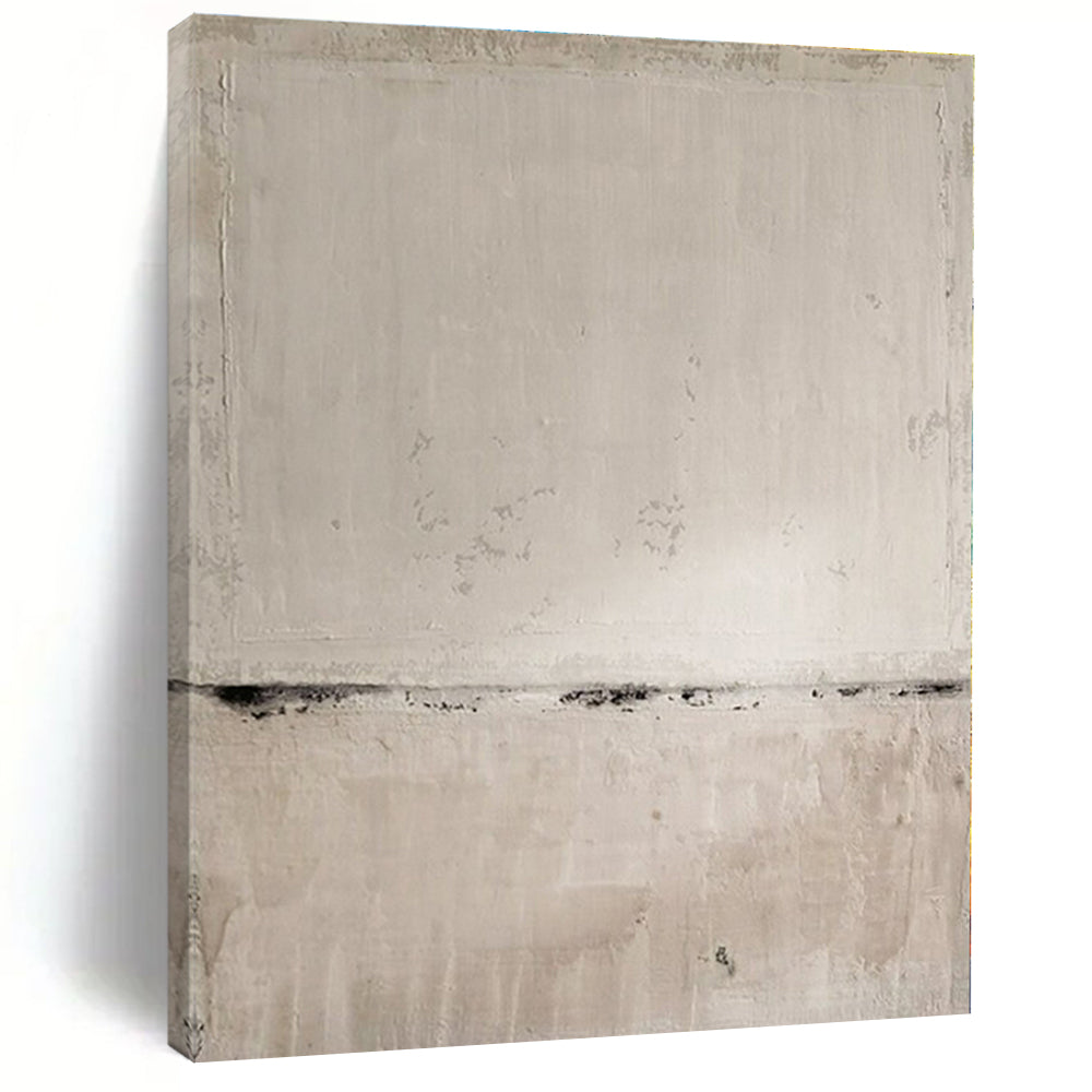 Large-Scale Hand-Painted Abstract Painting for Office and Hotel Conference Rooms