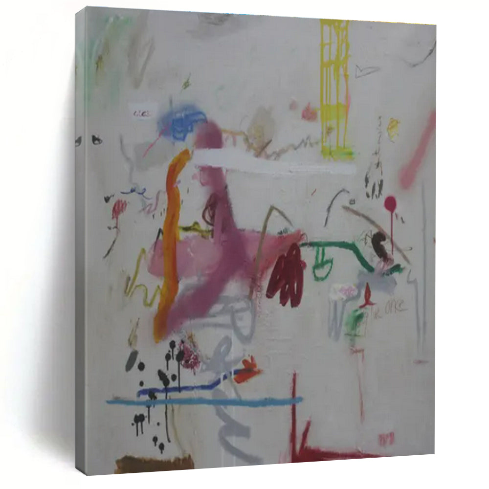 Hand-Painted Custom Abstract Art for Living Room & Dining Room