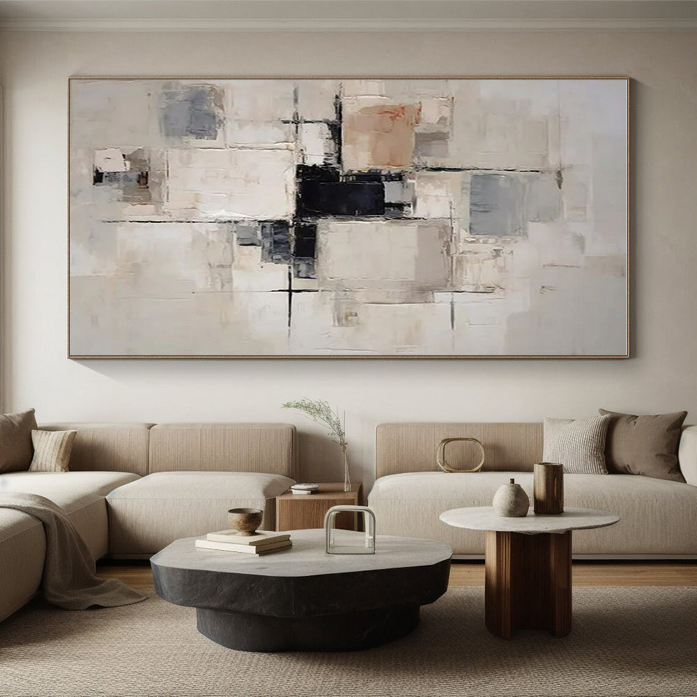 Extra-Huge Contemporary Abstract Wall Art for Event Stage Backdrops