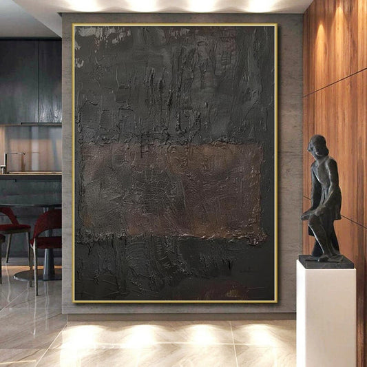Grand Commissioned Abstract Art for Corporate Conference Rooms