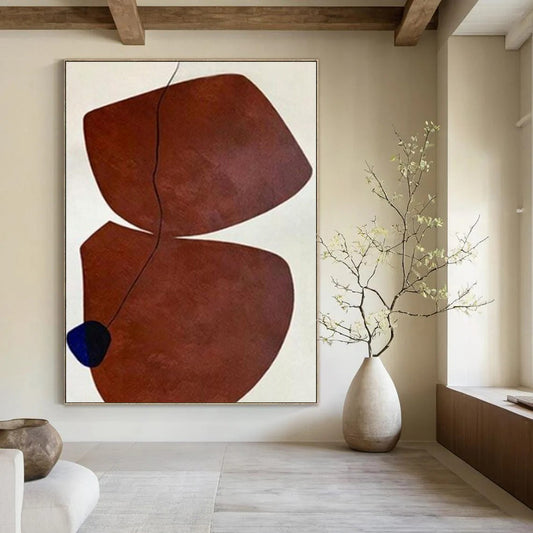Extra-Vast Hand-Painted Modern Abstract Artwork for Living Room Entry Areas