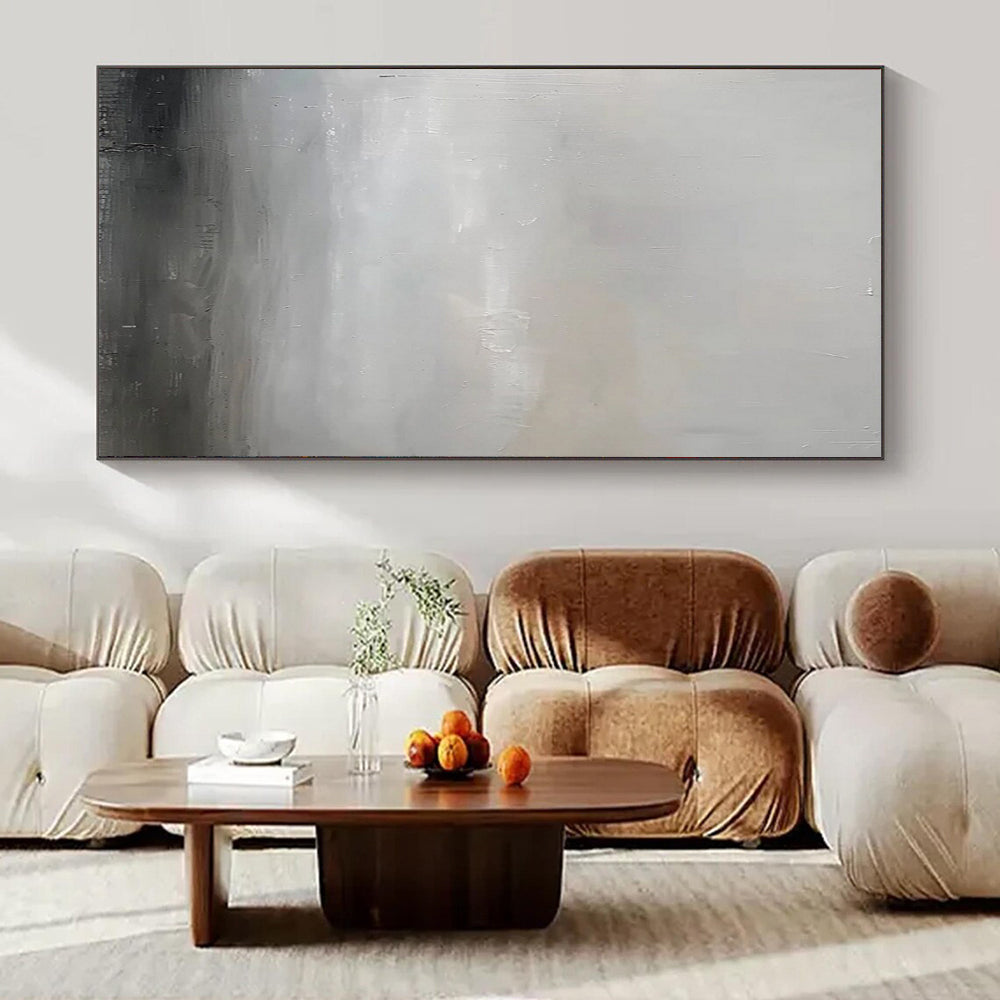 Extra-Vast Hand-Painted Modern Abstract Artwork for Grand Villa Poolsides