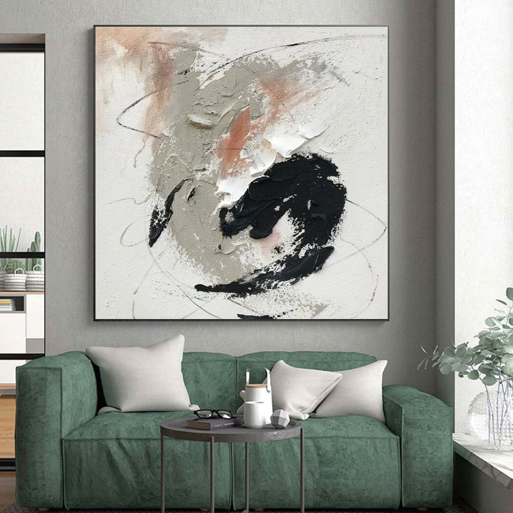 Extra-Huge Modern Abstract Painting for Home Craft Room Creative Catalyst