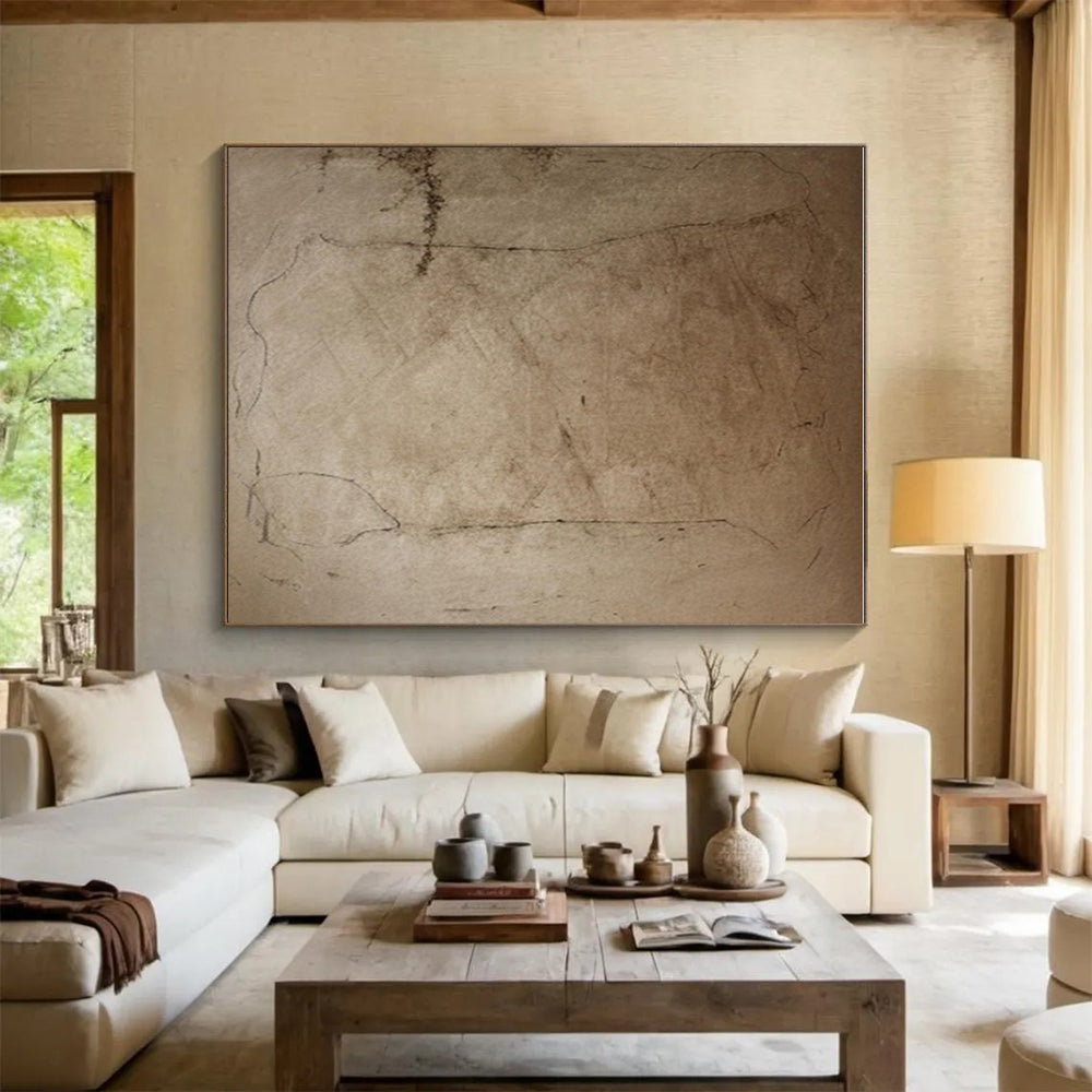 Super-Sized Abstract Canvas for Greenhouse Gardening Inspiration LargeART0688