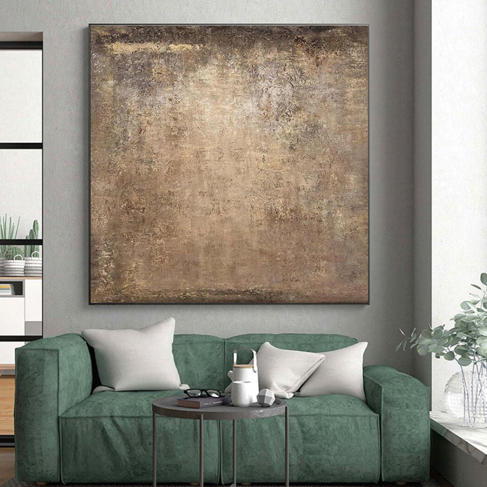 Custom Large-Scale Hand-Painted Abstract Canvas for Statement Display LargeART0632