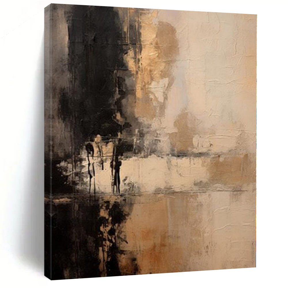 Oversized Custom Abstract Wall Art for Laundry Room Feature Walls