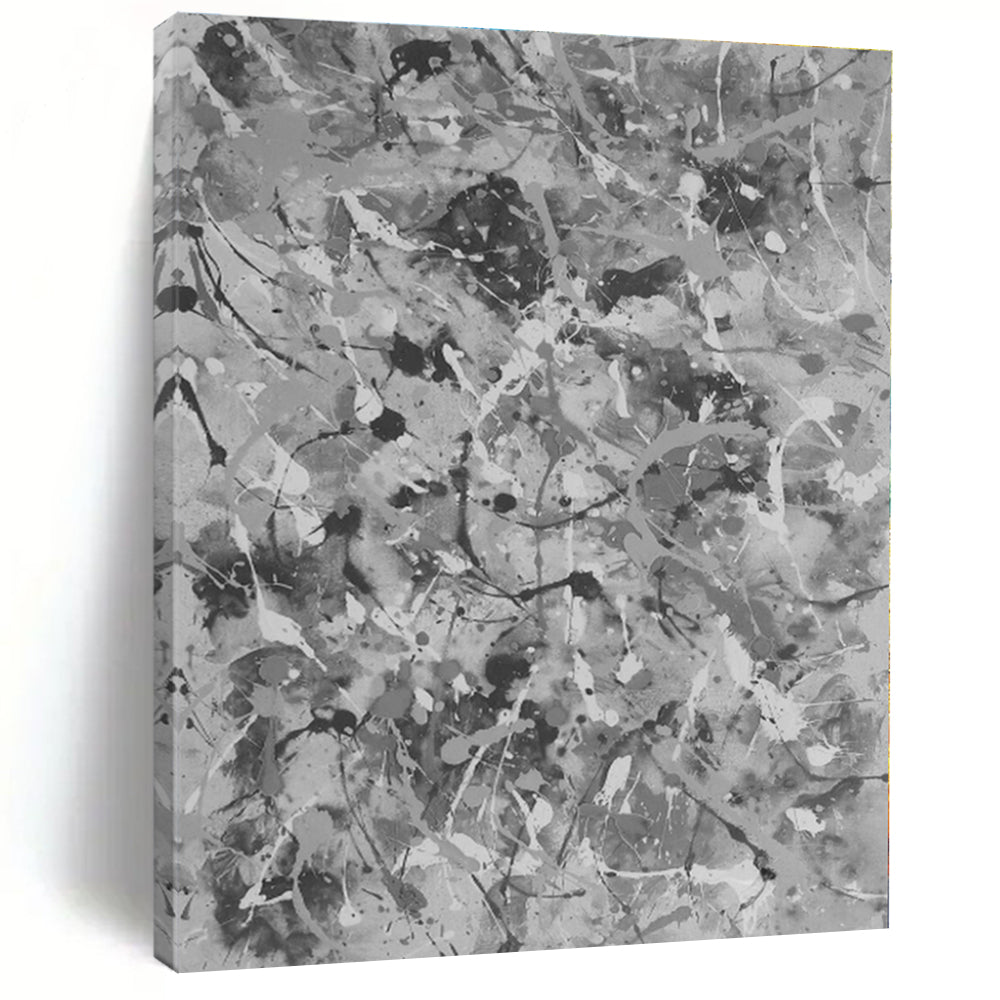 Colossal Custom Abstract Canvas for Greenhouse Planting Table Wall
