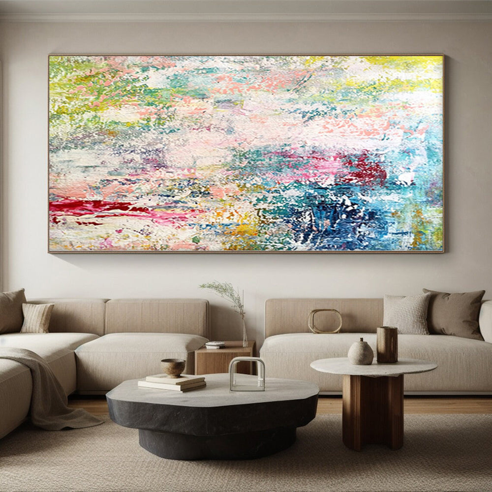 Immense Abstract Cosmic Art - Commissioned Mixed Media for Planetarium Atriums