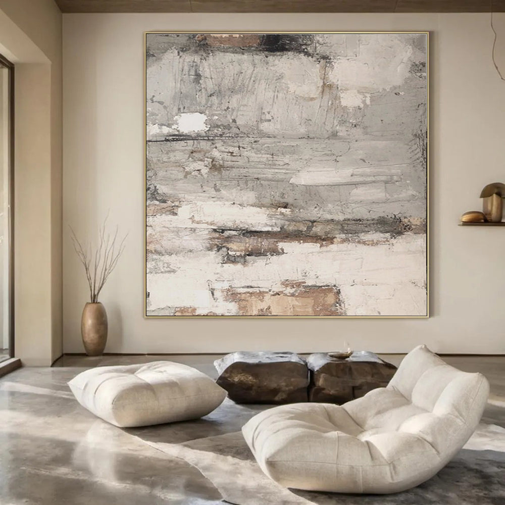 Oversized Hand-Painted Contemporary Abstract Exhibit for Children’s Science Museum Exploration Zones