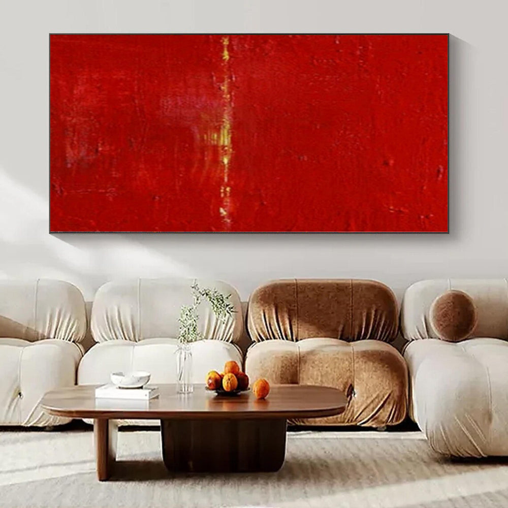 Gigantic Hand-Painted Modern Abstract Art for Family Home Library Ceilings