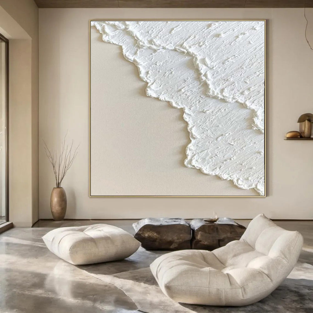 Large Abstract Canvas for RV Living Spaces - Commissioned Acrylic on Canvas
