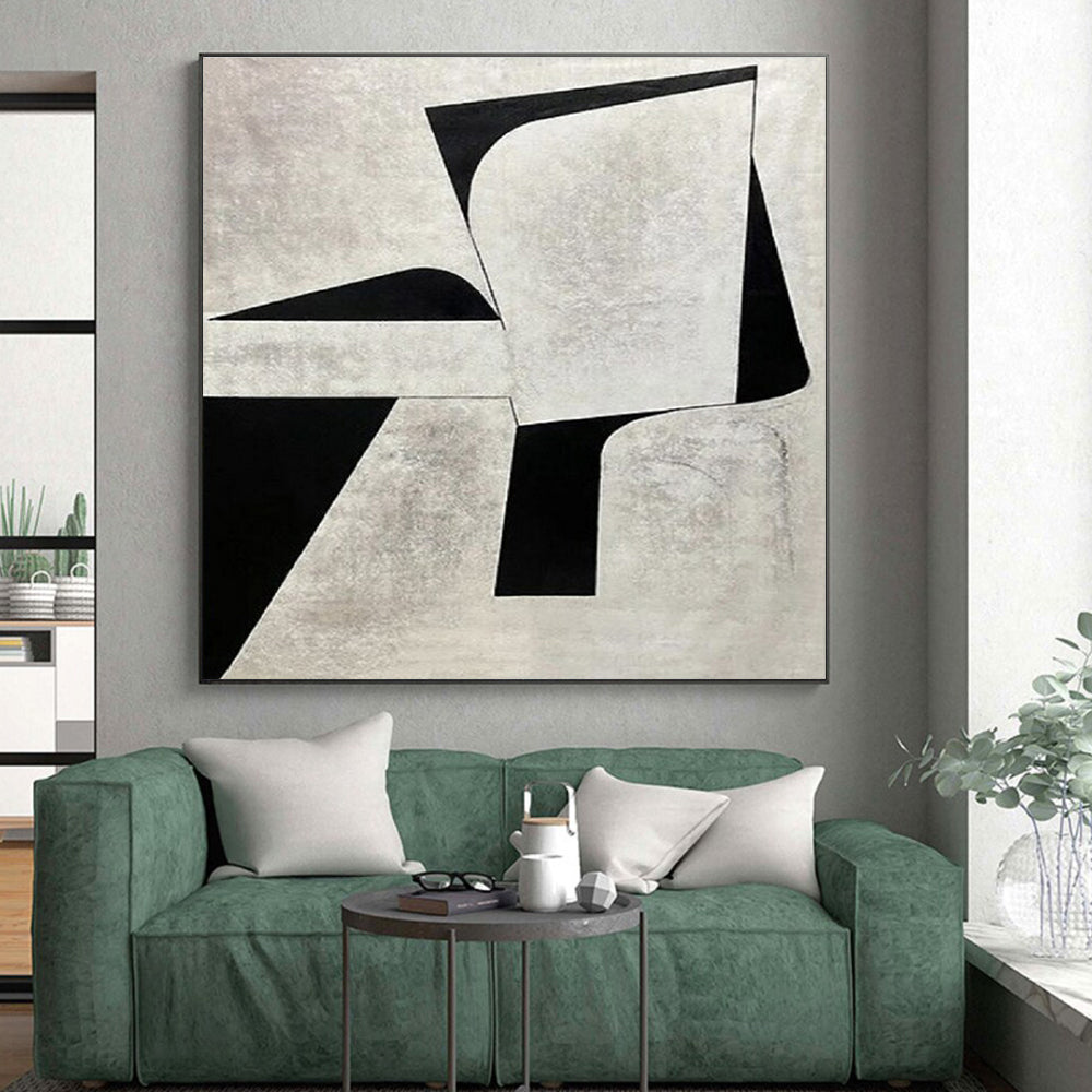 Monumental Abstract Canvas for Kitchen Island Backdrop LargeART0671