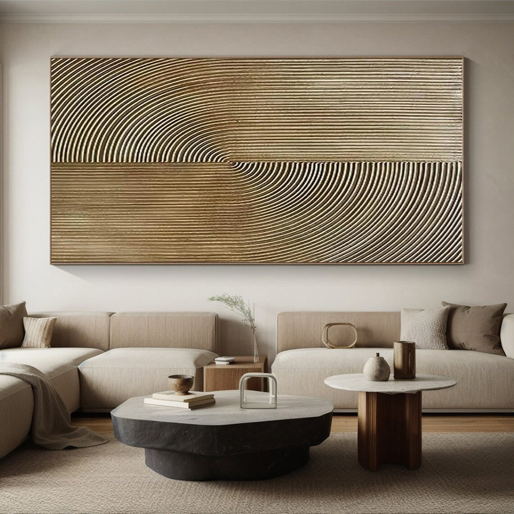 Large Modern Abstract Canvas for Conference Center Plenary Halls