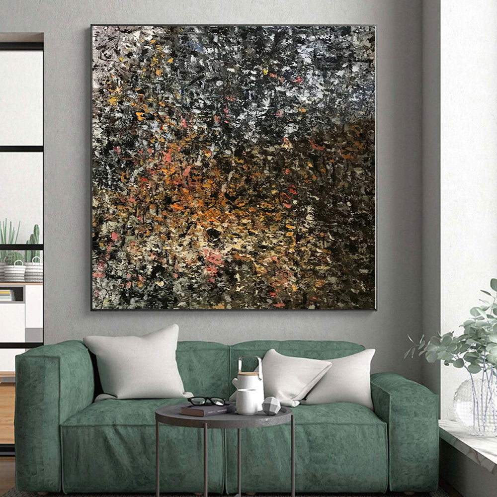Extra-Large Custom Abstract Wall Art for Laundry Room Utility Sink Area