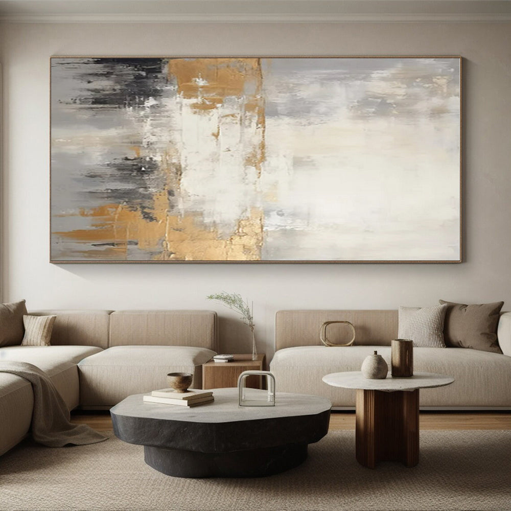 Super-Sized Modern Abstract Art for Beauty Salon Relaxing Interiors