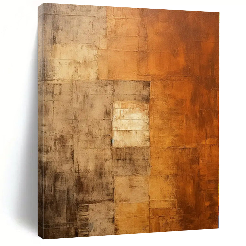 Large Custom Abstract Canvas for Kids’ Playroom Reading Nooks